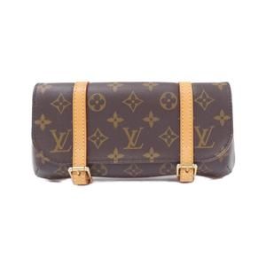LOUIS VUITTON Authentic Brown Monogram Pochette Fanny Pack